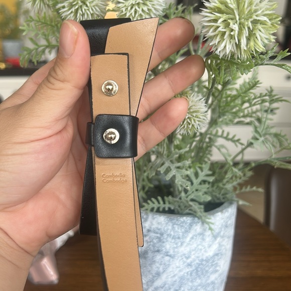 Kate Spade Black Bow Belt - Picture 3 of 8